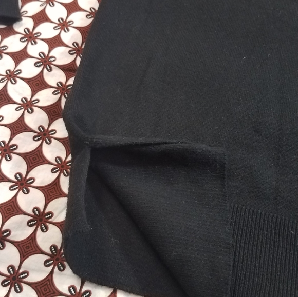 Black gold trim Ralp Lauren knit top - Picture 9 of 14